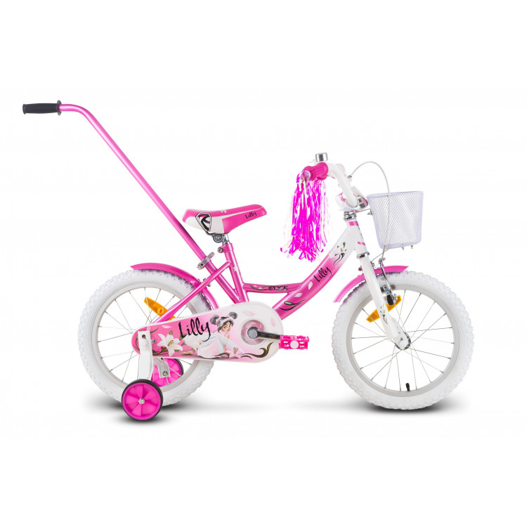 Detský bicykel 16 Rock Kinds Lilly Ružový